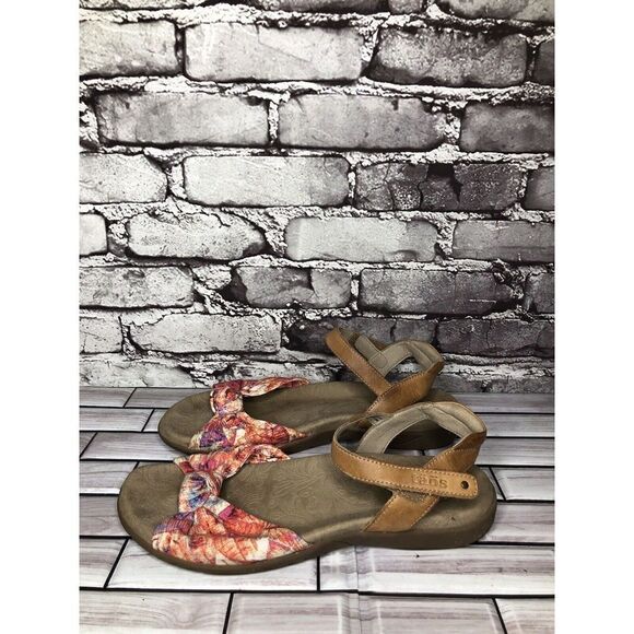 Taos Fabric Knot Ankle Strap Comfort Casual Sandals Women Sz 10M US/41 KNT-13537 - Picture 14 of 15